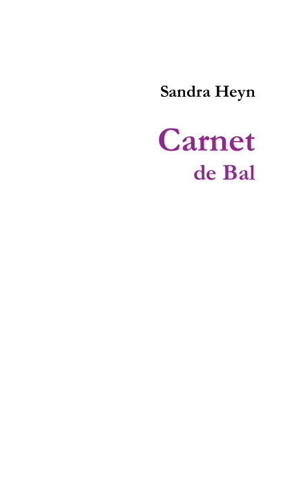 Carnet de Bal